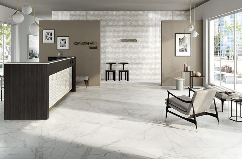 Fioranese Marmorea Bianco Statuario Effect Matt 30x60 MM361R płytki marmurowe gresowe 130496