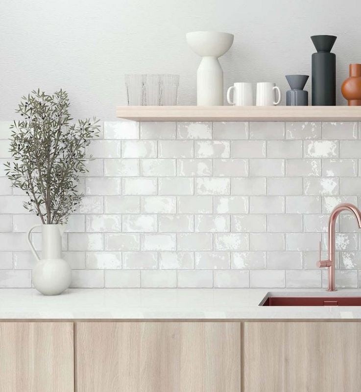 Equipe Manacor White 7,5x15 płytka ścienna 128114