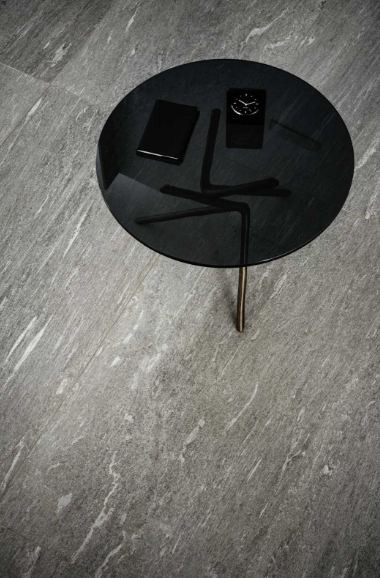 Płytki podłogowe, ciemno - szare imitujące naturalny kamień Marazzi Mystone Pietra di Vals Antracite ML7C 30x120 40975