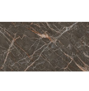 Fondovalle Infinito 2.0 Ombra Caravaggio: 60x120 glänzende Feinsteinzeug-Steine, Marmoroptik