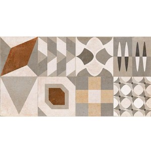 Vives Chicago Miami Multicolor 30x60 Patchwork Fliesen aus Gres