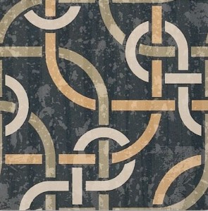 Dunkelgraue gelbe Patchwork-Fliesen Fioranese Cementine Evo 1 20x20