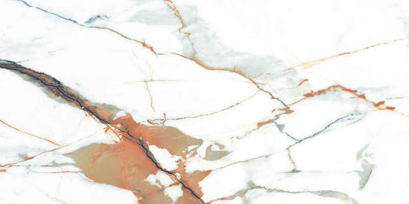 Himalaya Kahve Polished Rett. 59,7x119,7 płytki gresowe imitujące marmur 133336