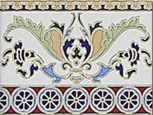 Mainzu Zócalo Coimbra Evora Bordüre C-24 15x20 Dekorfliesen
