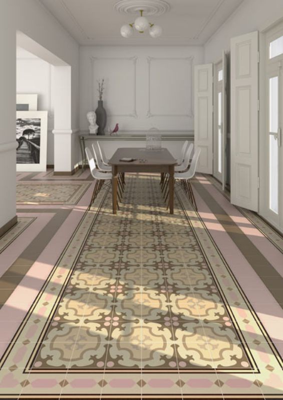 Vives Morera Beige 20x20 płytka podłogowa patchwork 154184