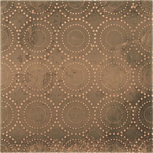 Barwolf Cortenstahl-Patchworkfliese Vintage Oxid, Einzelmotiv 4 (18,5x18,5cm)