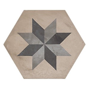 Marca Corona Terra Stella Sechseckfliesen F Version 25x21,6 0403
