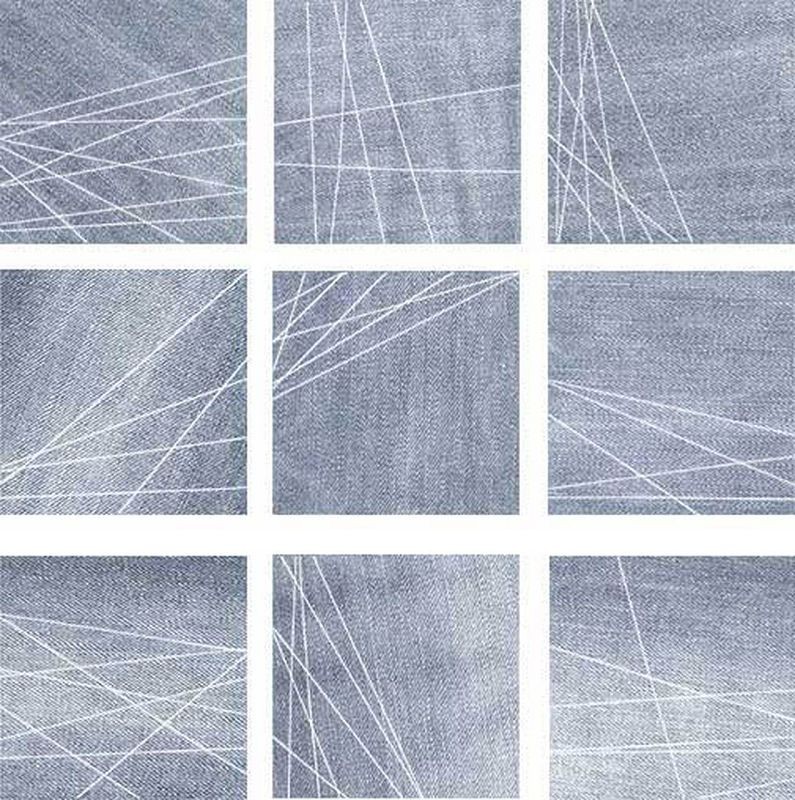 WOW Denim Decor Washed Blue 14x14 płytka gresowa 164440