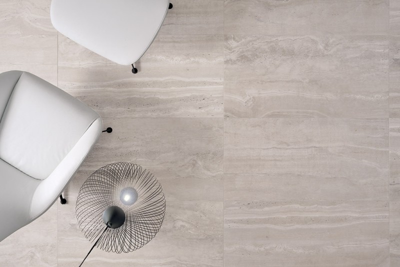 Gres trawertyn kamień szary Coem Reverso Grigio lap 60X120 9333