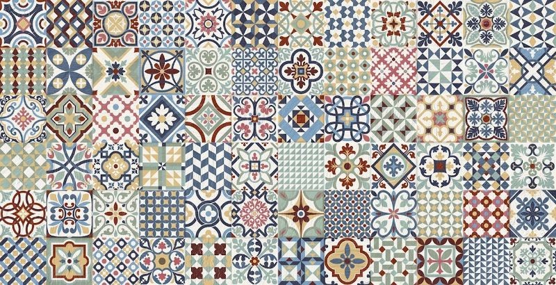 Gayafores Heritage Deco Mix 32x62,5 płytka ścienna 165238