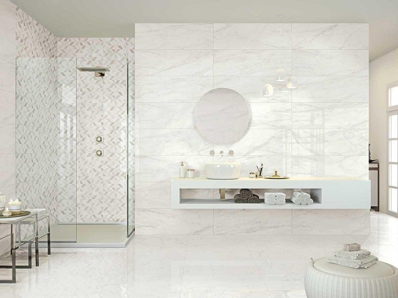 Marazzi Marbleplay White 30x90 M4NU płytka ścienna 139285