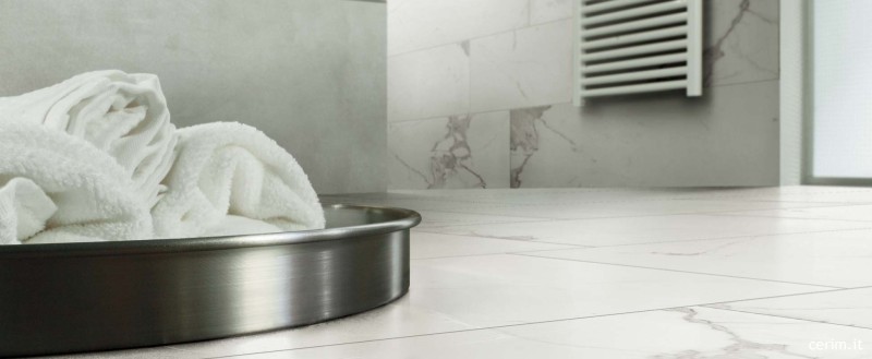 Płytki xxl Calacatta Cerim Timeless Calacatta Lucido 80x240cm bn 21623
