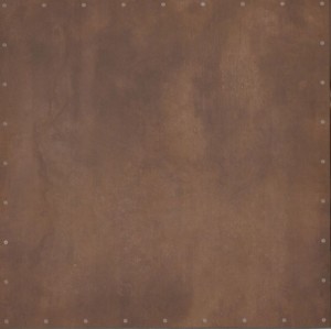Casalgrande Padana Steeltech Decor Corten 90x90: Rostbraune Bodenfliesen