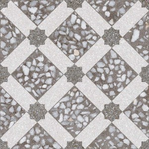 Vives Farnese Mancini Grafito 30x30 Patchwork Fliesen aus Gres