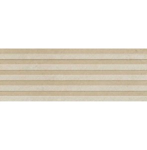 Marazzi Caracter Greige 3D Wandfliesen 30x90 M953 Steinoptik