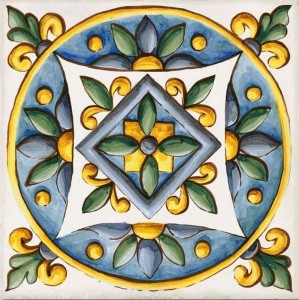 Sant'Agostino Vita Sole Mix Luc 20x20 Patchwork-Fliese