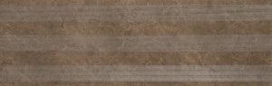 Marazzi Marbleline Grafite Decor Ceram Wandfliesen 22x66,2 glänzend Marmoroptik