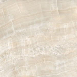 Fondovalle Infinito 2.0 Onice Weiß Hochglanz 120x120 Fliesen, Steinoptik
