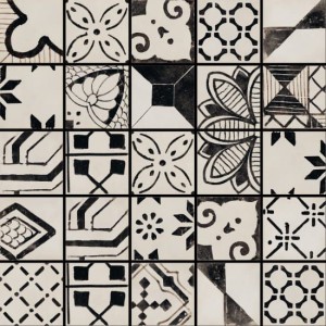 Fioranese Riggiole Bianco Mix 30x30 RIG30BR Patchwork Fliesen aus Gres