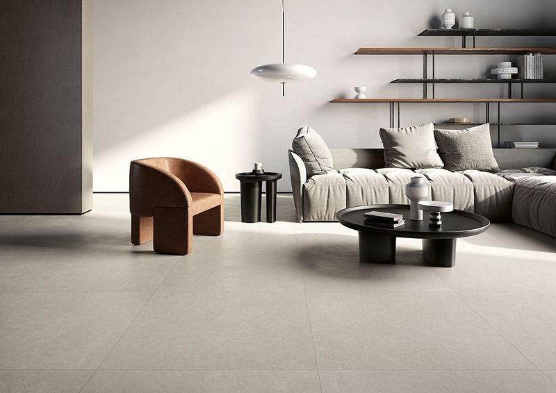 Fioranese Mashup New Blend Grigio Chiaro 60,4x60,4 NE603R płytki betonowe gresowe 130969