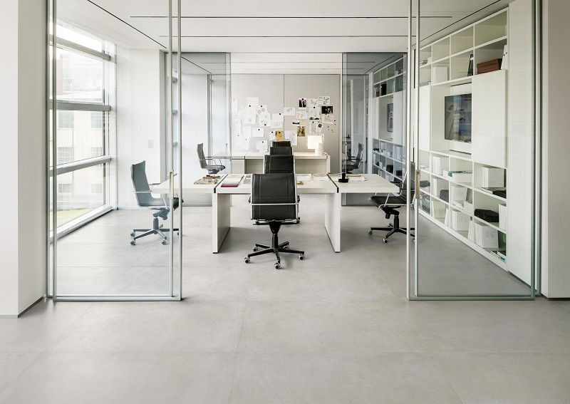 Marazzi Plaza White 60x120 M9A9 płytki betonowe gresowe 141196