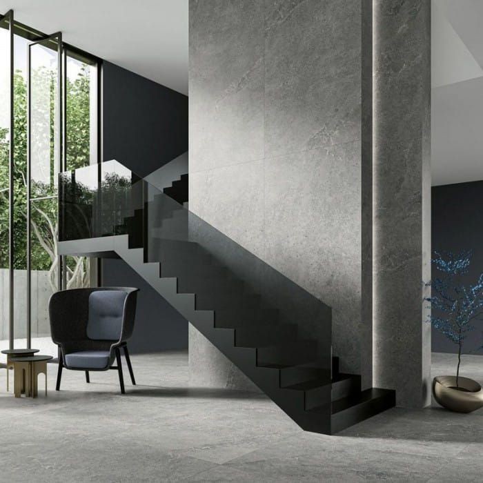 APE Ama Graphite Rect. 90x90 płytki betonowe gresowe 110755