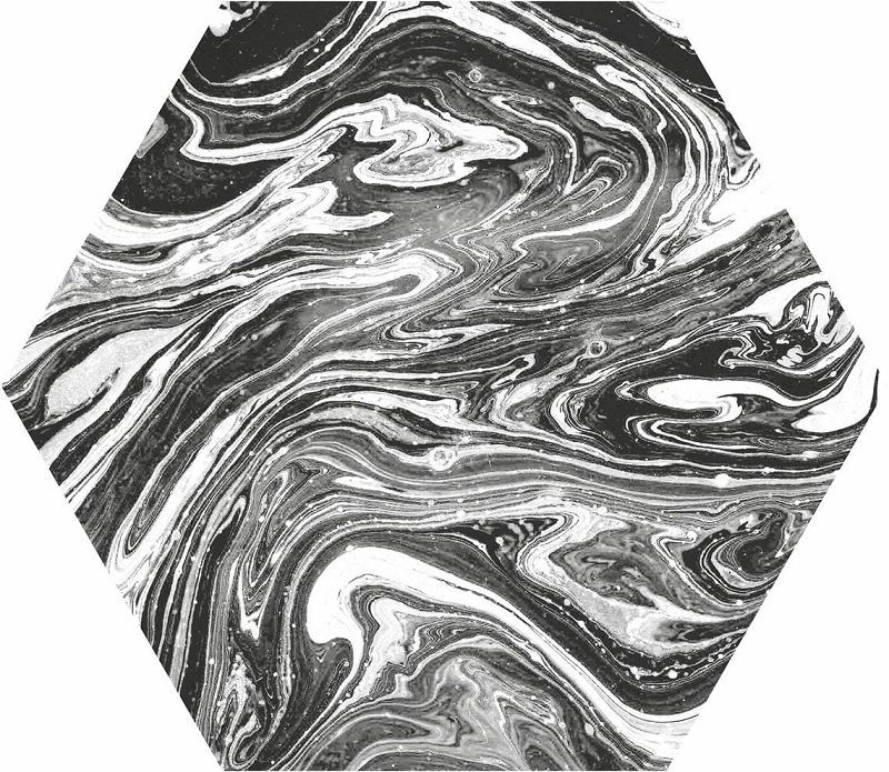 ITT Ebru Shiny 23x27 płytki heksagonalne 158488