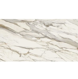 Fondovalle Infinito 2.0 Calacatta Gold Glänzend 60x120 Marmorimitat Fliesen