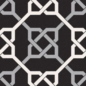 Gayafores Taco Nautic Black 16,5x16,5 Fliesen Patchwork Boden