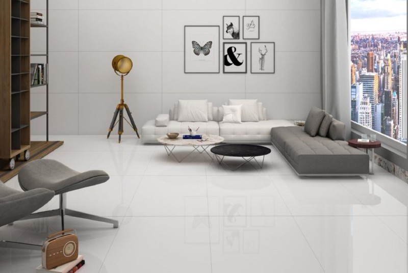 Gres Super White polerowany 60x120 103487