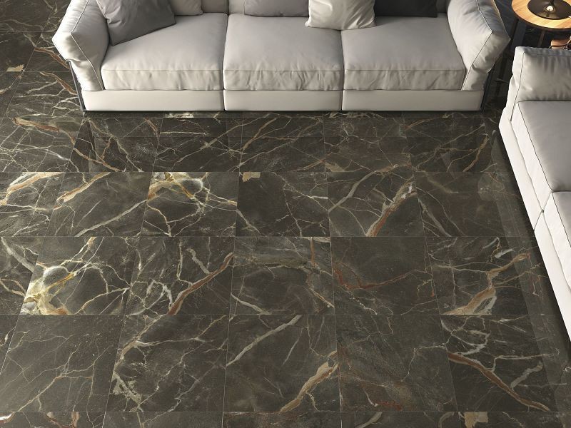 Baldocer Riscal Brown Pulido 80x80 płytki marmurowe gresowe 117241