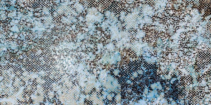 Apavisa Metal Inedita Blue 49,75x99,55 płytki gresowe patchworkowe 110591