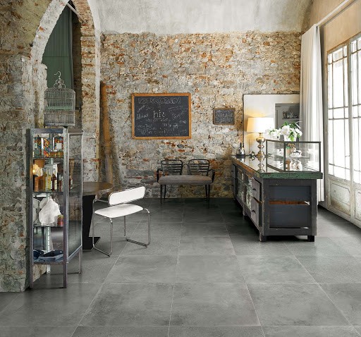 Płytki podłogowe światło szary beton Florim Cerim Maps Of Cerim Light Grey Nat Rett 80×80 96656