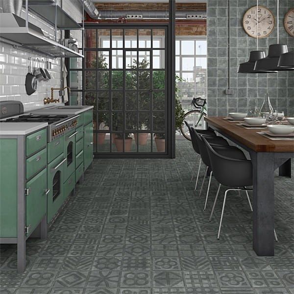 Vives Paulista Grafito 20x20 MIX płytka gresowa patchwork 154622