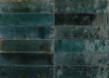 Płytki ciegiełki postarzane do łazienki turkusowe Marazzi Crogliolo Lume Blue M6RR 6x24 cegiełki butelkowo niebieskie 84215