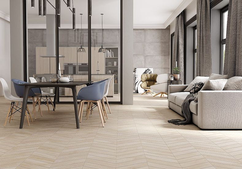 Ibero Artwood Chevron Bone 60x120 płytki drewnopodobne 133346