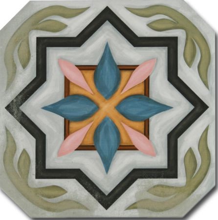 Vives Vodevil Octogono Musichalls Multicolor 20x20 płytki patchworkowe gresowe 155440