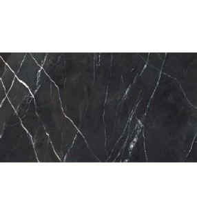 Italgraniti Charm Experience Calacatta Black 60x120: Gres Fliesen, schwarzer Marmor-Look