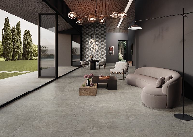 Cercom Absolute Stone Grey 100x100 płytki gresowe imitujące kamień 119556