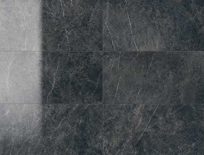 Marmuropodobna płytka Nova Bell IMPERIAL Nero Imperiale Lappato 60x120 10143