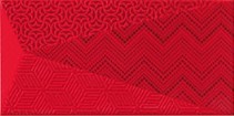 Mainzu Diamond Fancy Rubi 10x20: Kleine rote Badezimmerfliesen