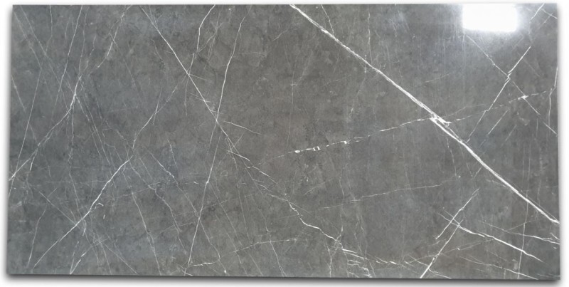Gresy marmur brąz z grafitem cienkie białe żyły Cerim Antique Pantheon Marble 60x120 79125