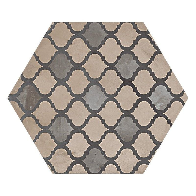 Marca Corona Terra Mix Esagona Versione F 25x21,6 0602 płytki heksagonalne 144534