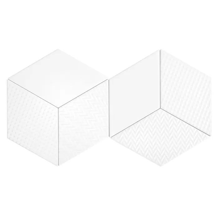 Dunin Rombic White 04 Matt 11,5x20 mozaiki dekoracyjne 103808