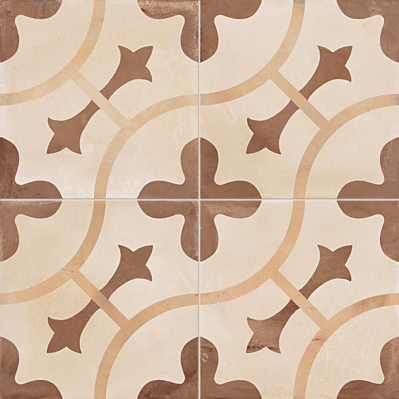 Marca Corona Terra Ornamento Versione C 20x20 0391 płytki gresowe patchworkowe 144577