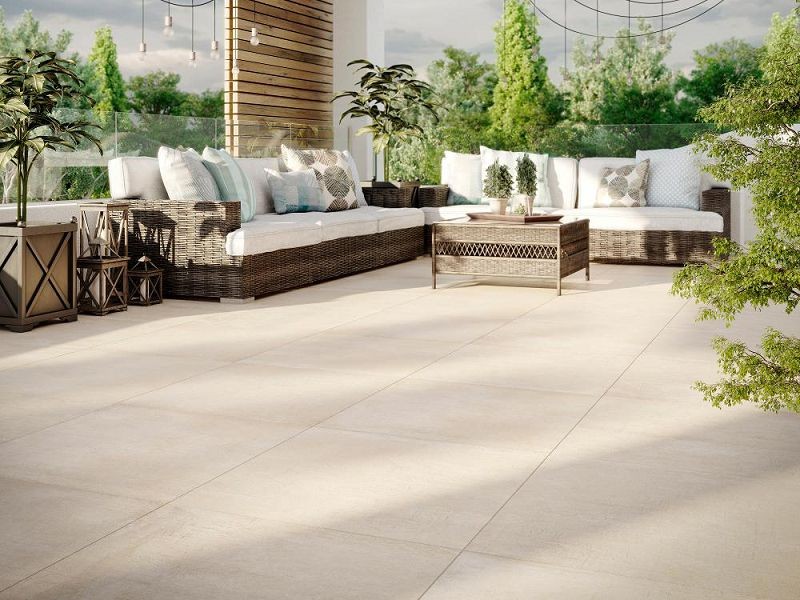 Porcelanosa Newport Natural Ant. 80x80 płytki betonowe gresowe 148964