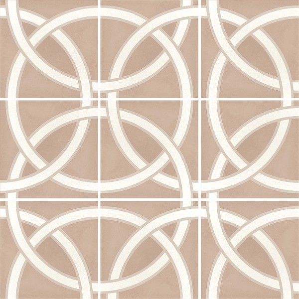 Equipe Caprice Deco Loop Pastel 20x20 płytka gresowa 126978