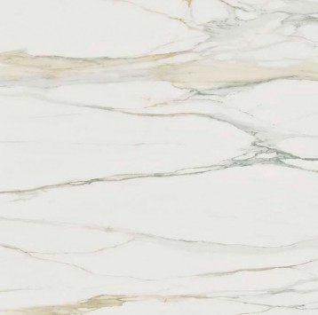 Płytki podłogowe biały marmur delikatna brąz żyła Florim Rex Classici di Rex Calacatta gold Gloss 120x120x6mm 97090