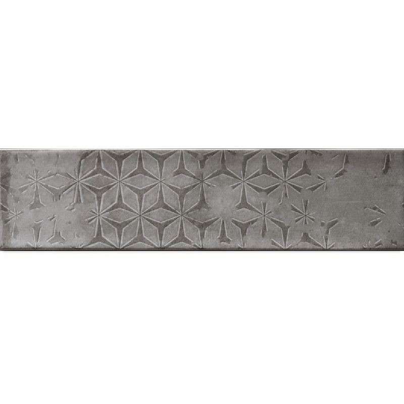 Cifre Decor Omnia Grey Brillo 7,5x30 płytka ścienna 121243
