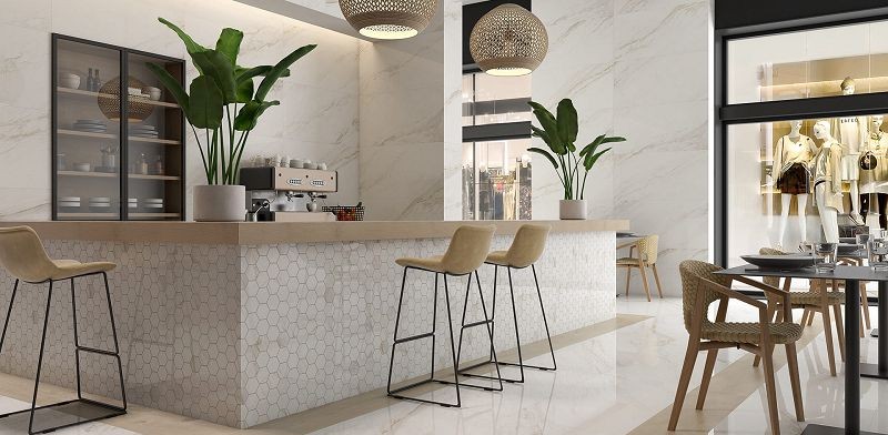 Argenta Hera White Polished 120x120 płytka podłogowa imitująca marmur 104885